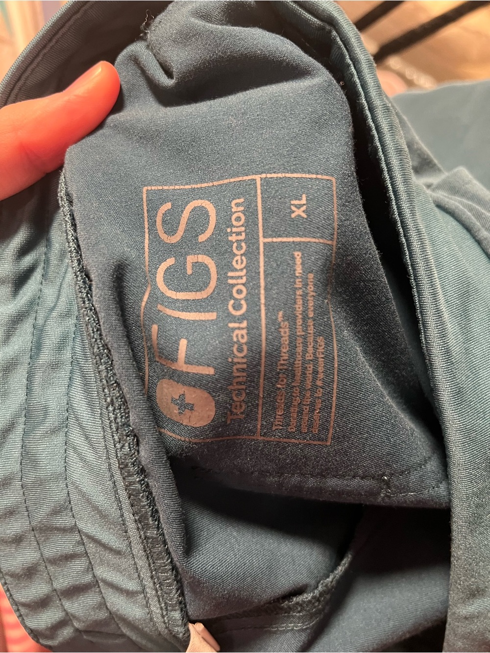 Figs XL Caribbean blue Joggers - Picture 2 of 2